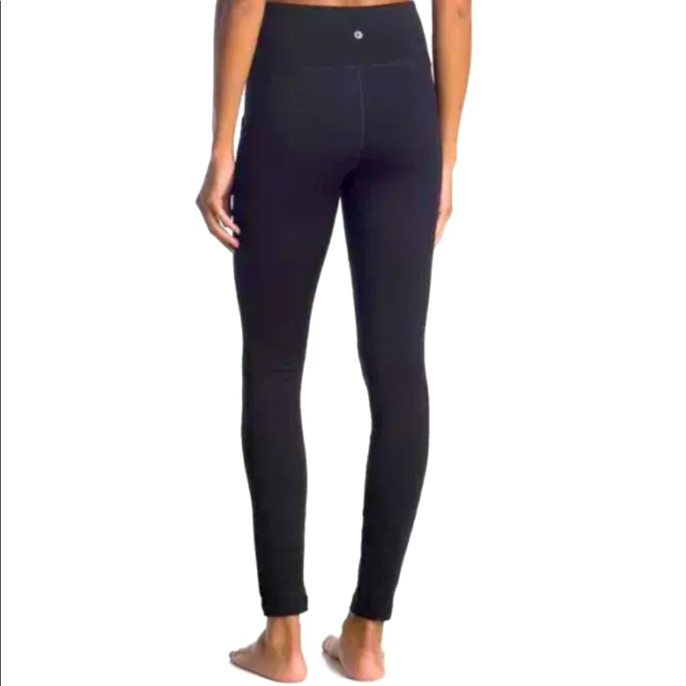 Powerflex 90 Degree Reflex Black Legging Yoga Work Out Gym Pant Xs